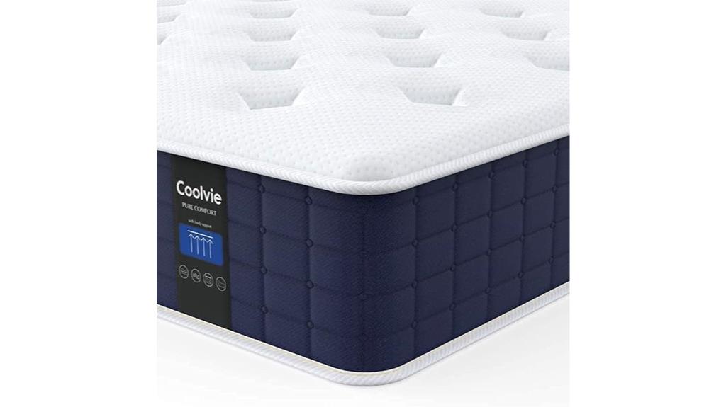 10 inch hybrid queen mattress