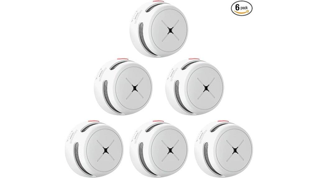 10 year battery smoke detectors
