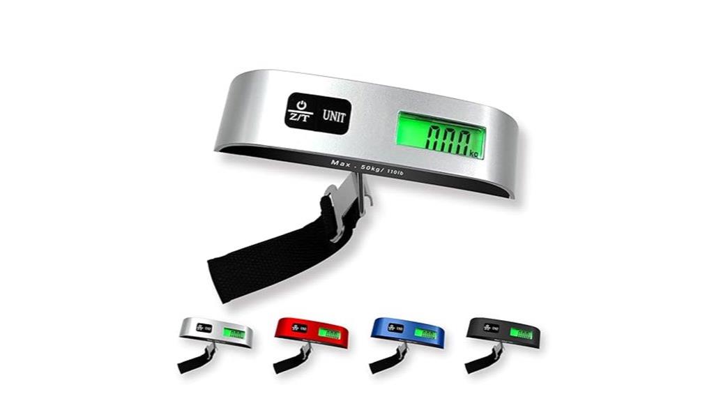 110lb capacity luggage scale