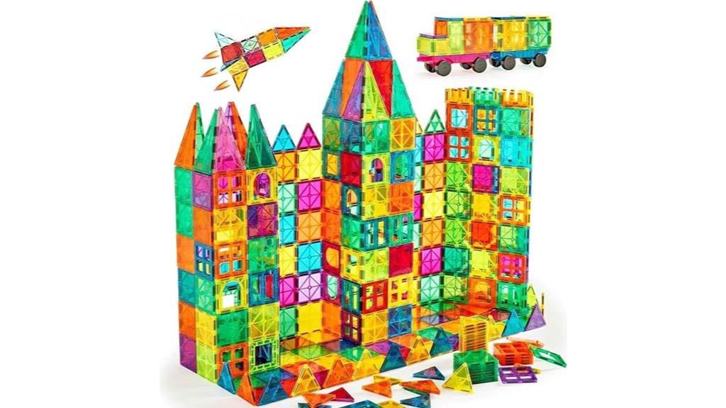 134 piece magnet building set