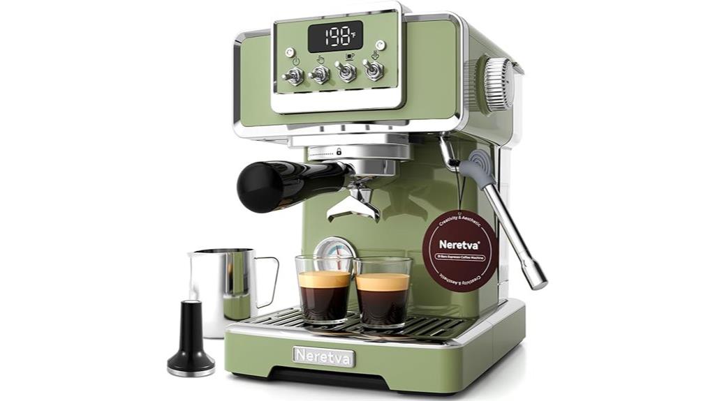 15 bar milk frother
