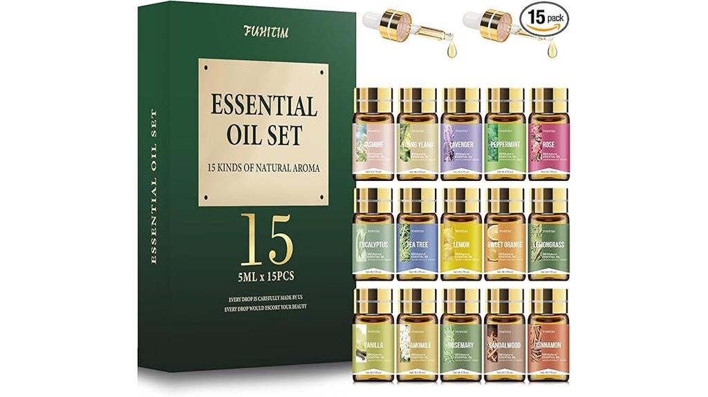 15 piece essential oil set