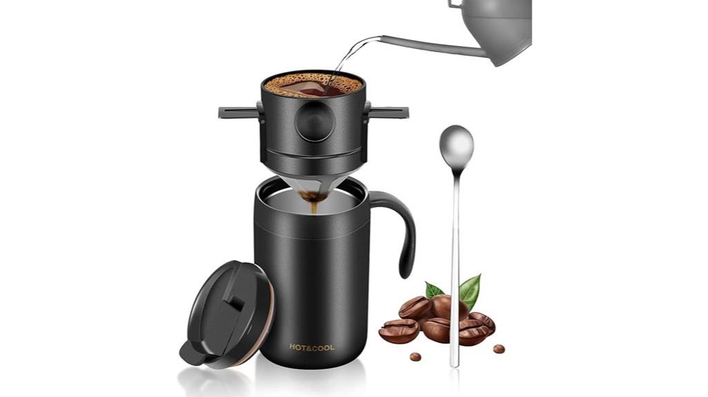 16 oz camping coffee maker
