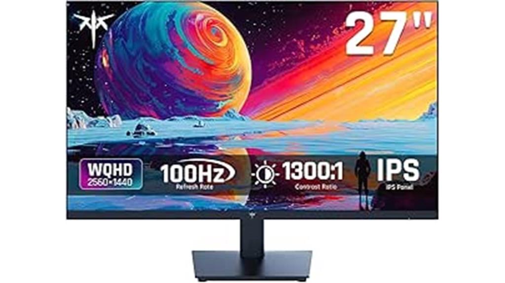 27 inch qhd monitor