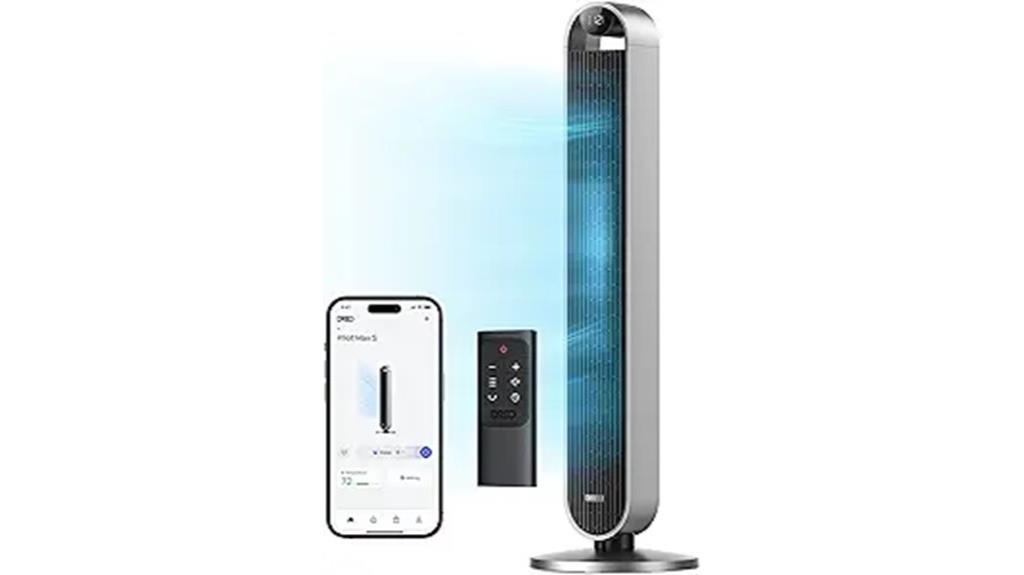 42 inch bladeless oscillating fan