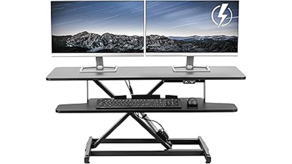 42 inch electric desk converter