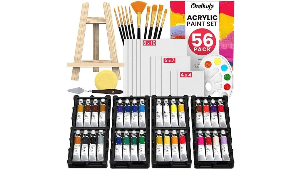 56 piece artist kids set