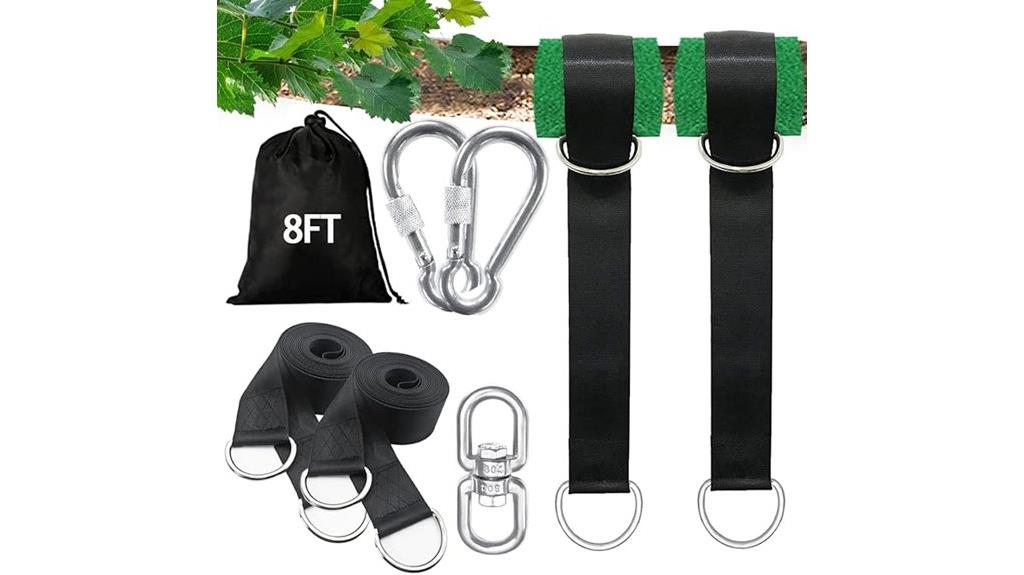 8 foot tree swing straps