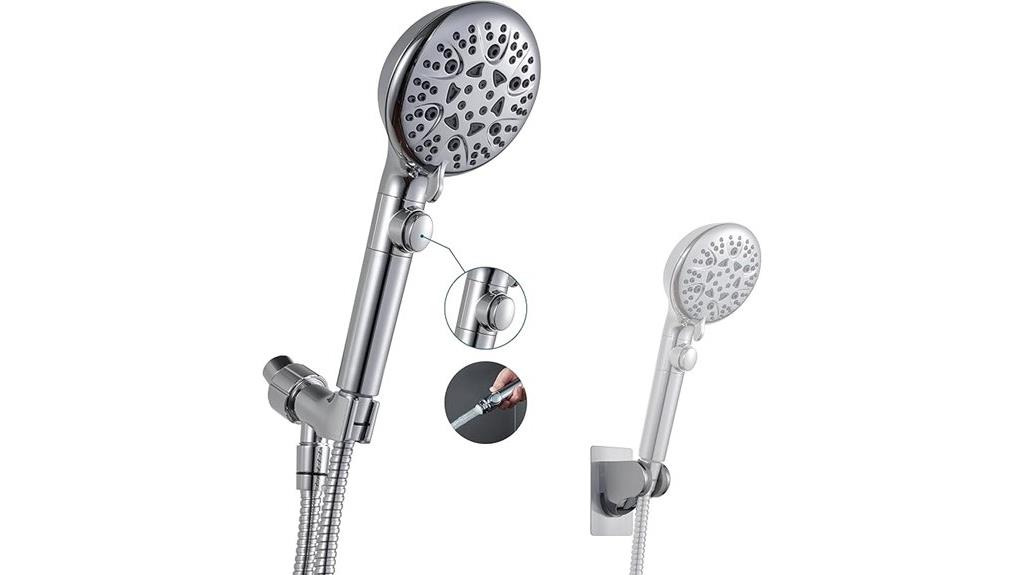 8 mode high pressure shower