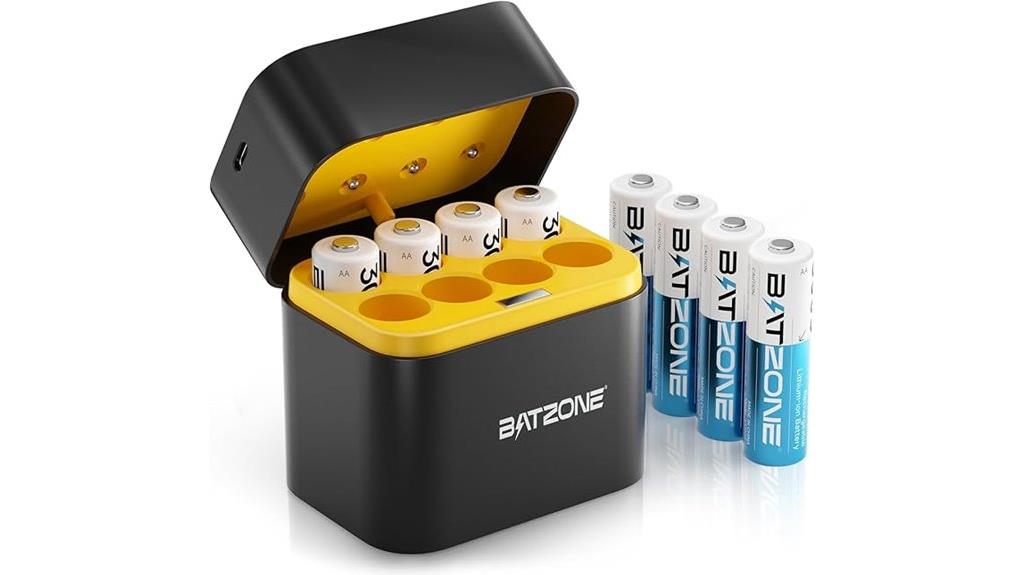 8 pack lithium batteries