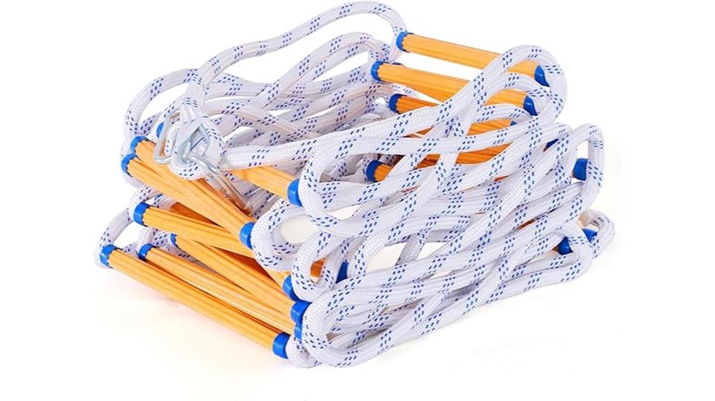 9 8ft emergency rope ladder