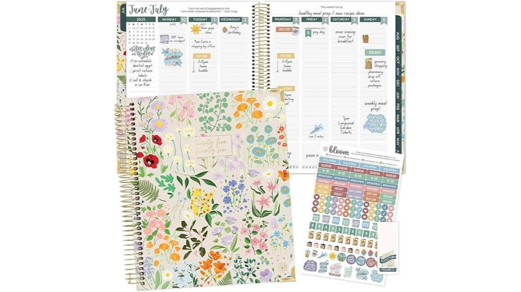 academic planner hardcover 2025