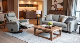 accessible and comfortable living room furniture