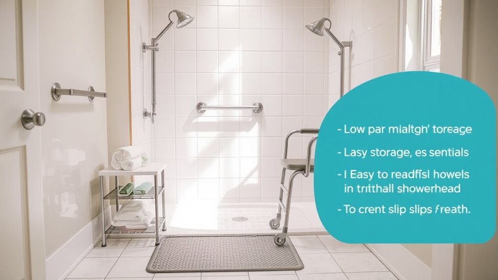 accessible bathroom organization tips