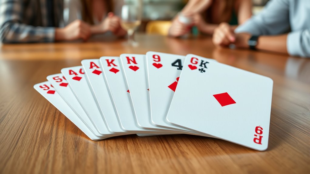 accessible low vision playing cards