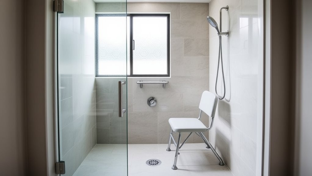 accessible shower safety features