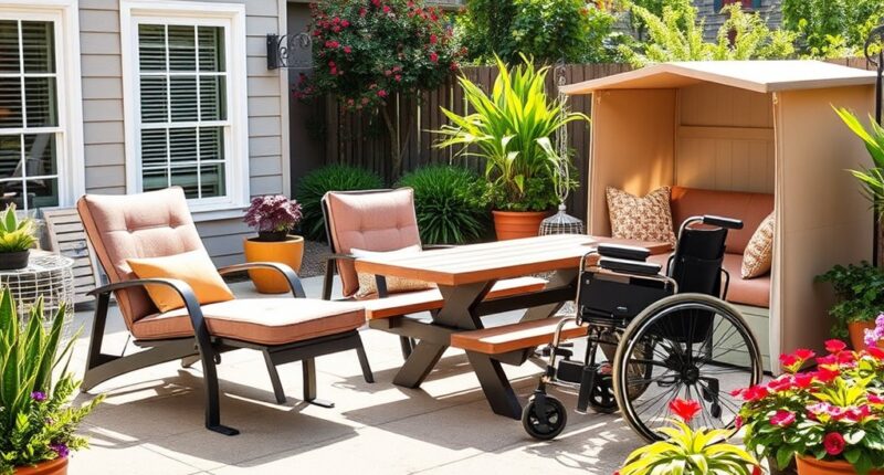 adaptive outdoor furniture picks