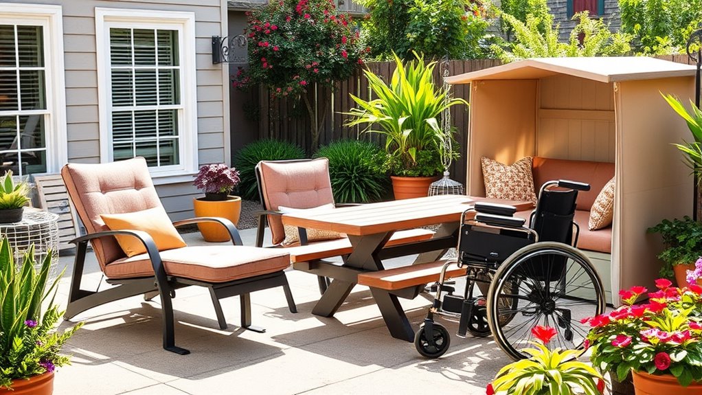 adaptive outdoor furniture picks