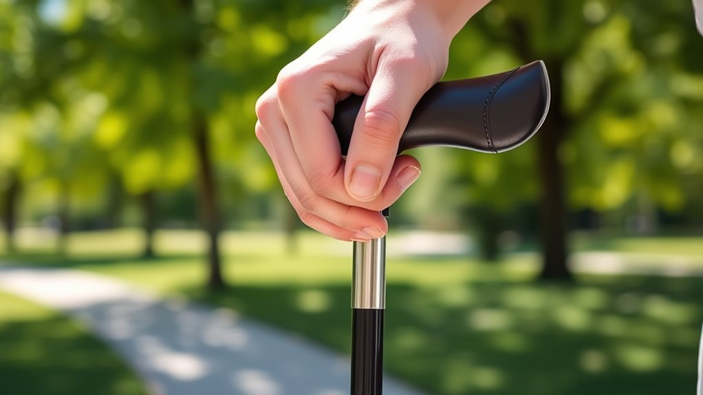 adjust cane height properly