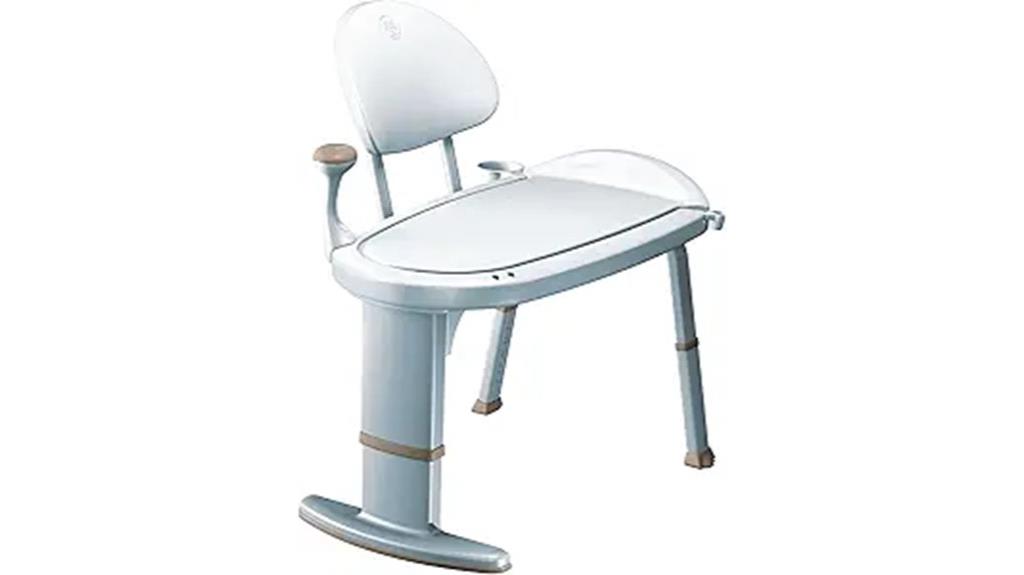 adjustable bath transfer bench
