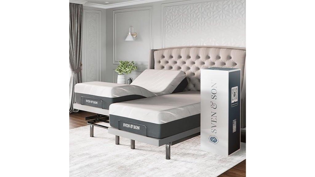 adjustable bed frame mattress