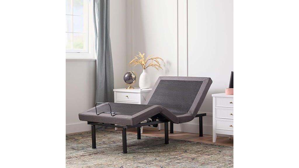 adjustable bed frame with remote