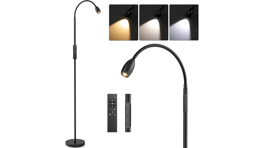 adjustable dimmable floor lamp