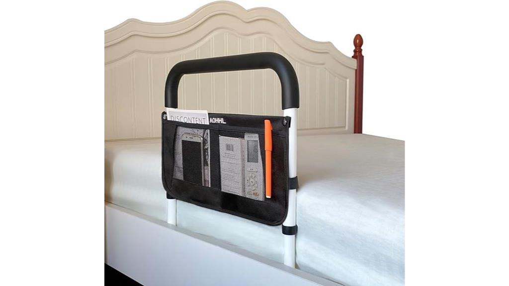 adjustable elderly bed rails