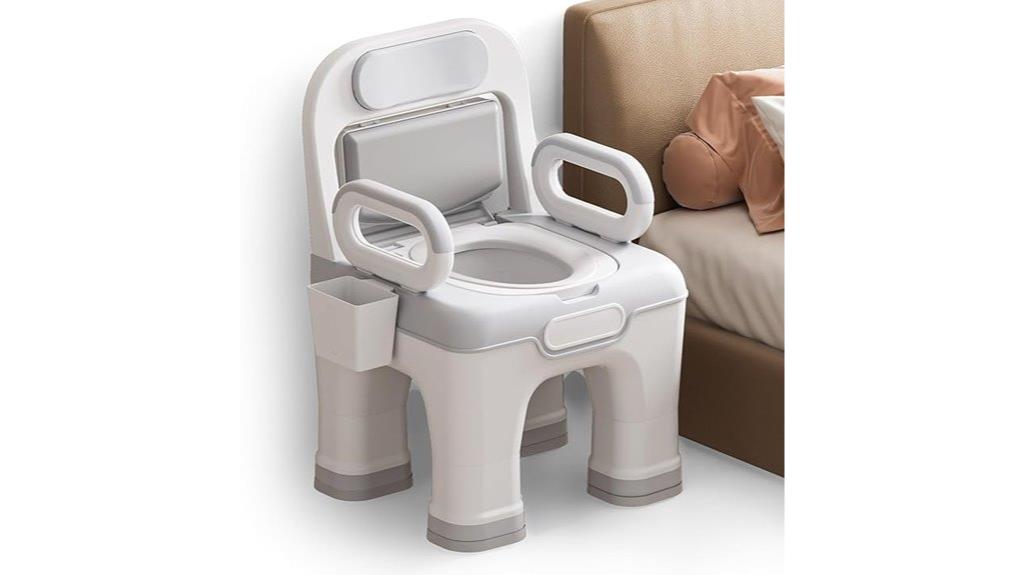 adjustable elderly toilet seat