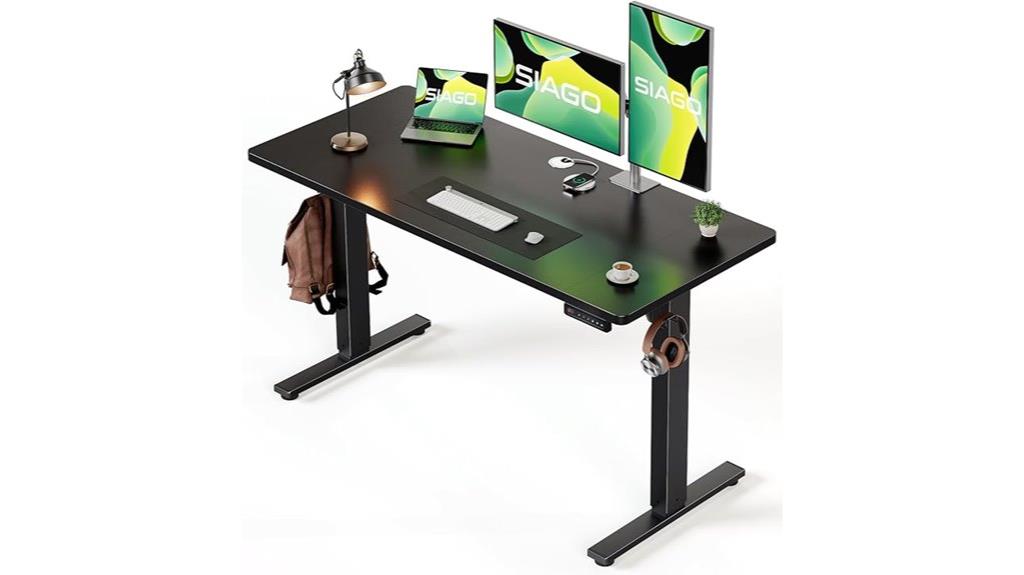 adjustable electric standing desk