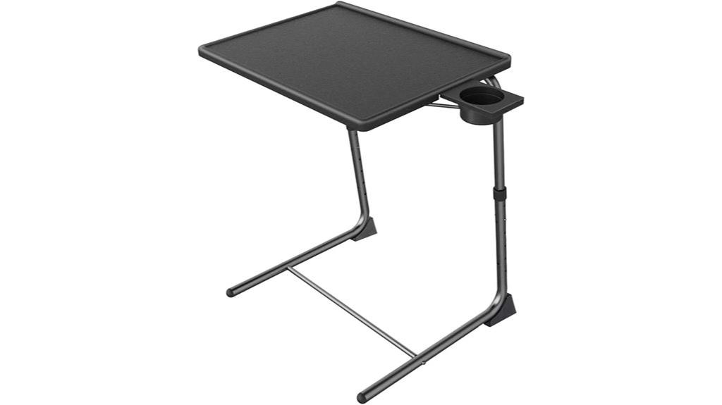 adjustable height tilt tray