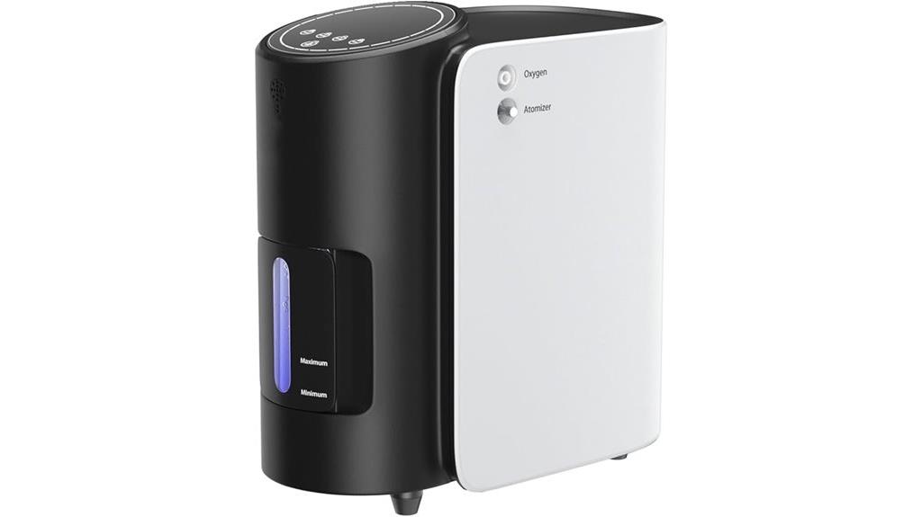 adjustable home oxygen generator