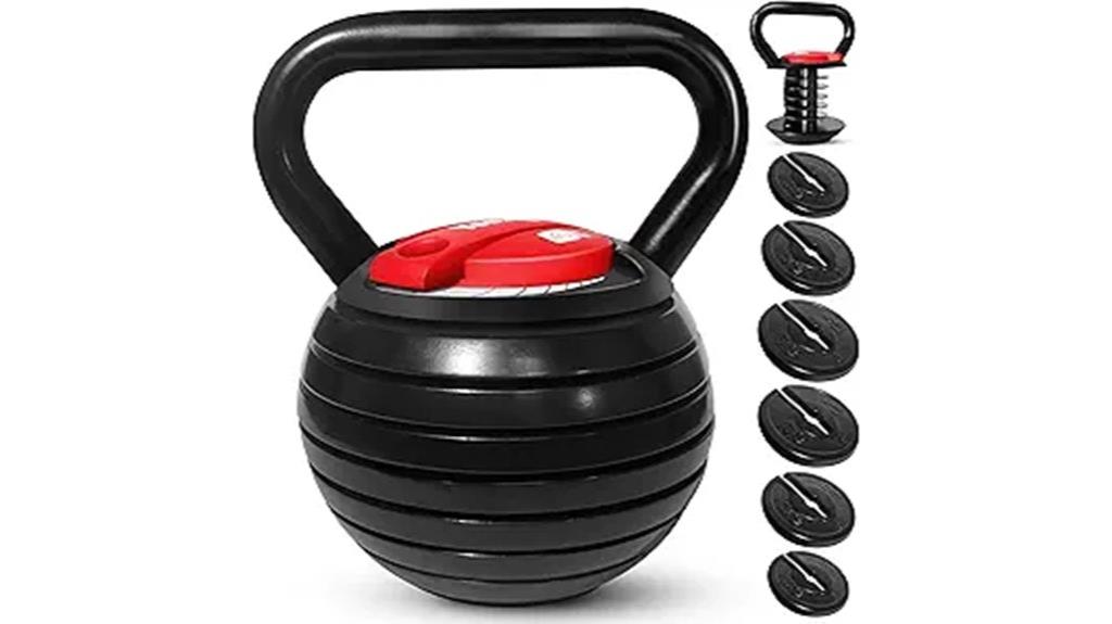 adjustable kettlebell for training