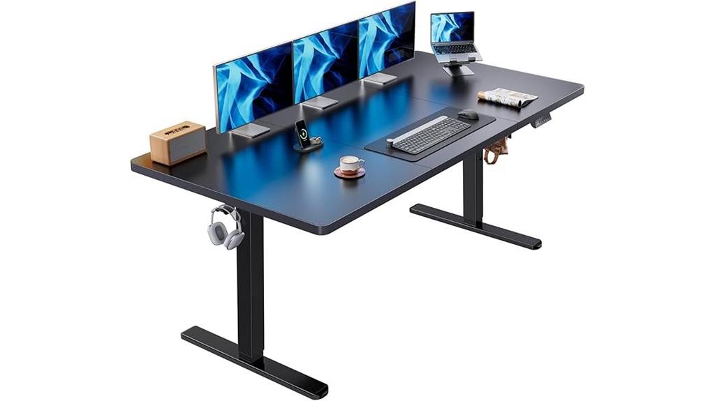 adjustable motorized standing desk