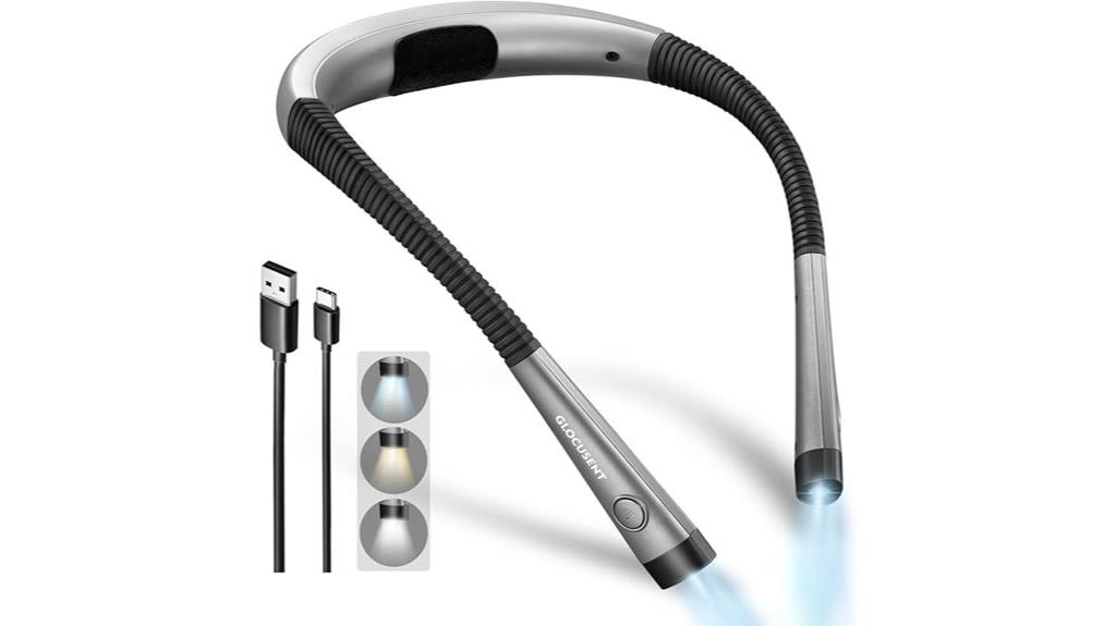 adjustable multi color reading light