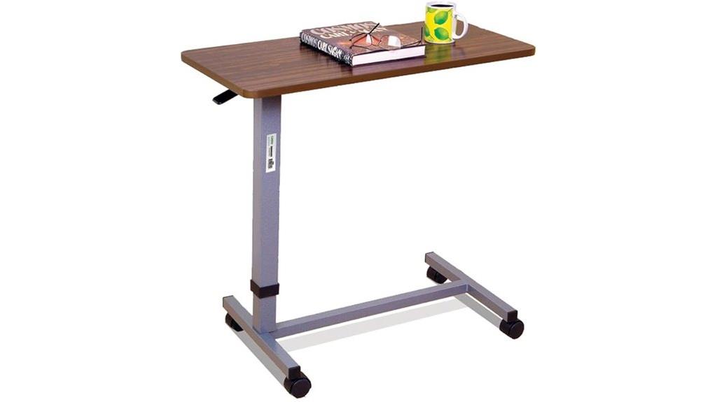 adjustable overbed table