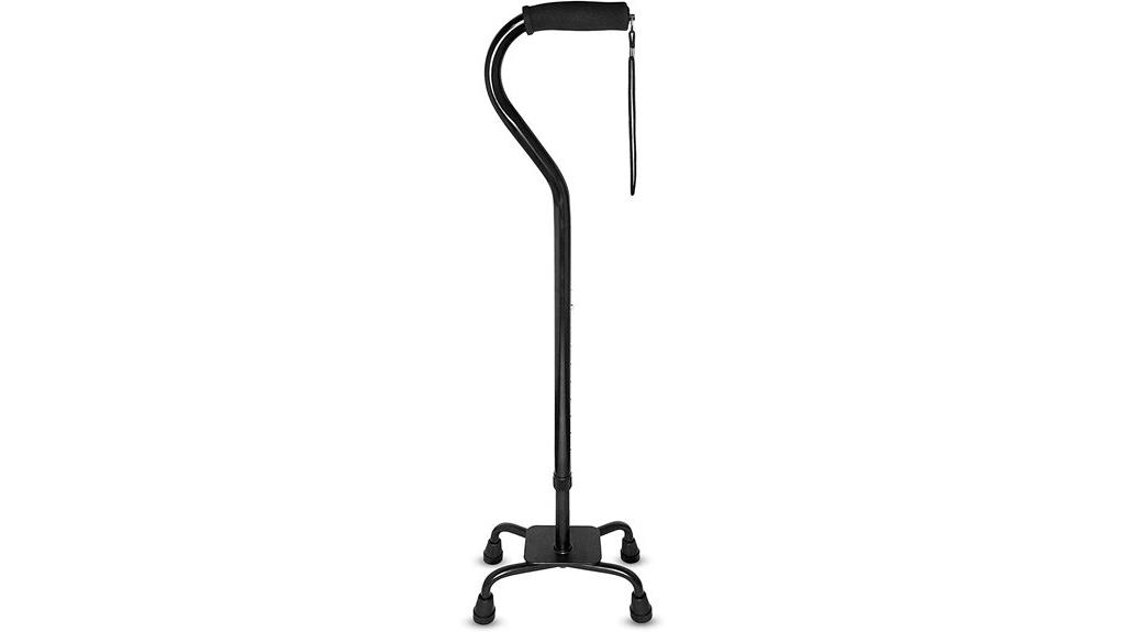 adjustable quad cane stability