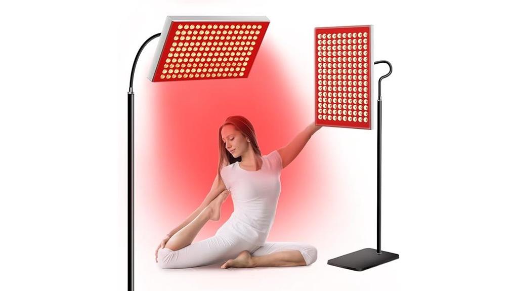 adjustable red light panel