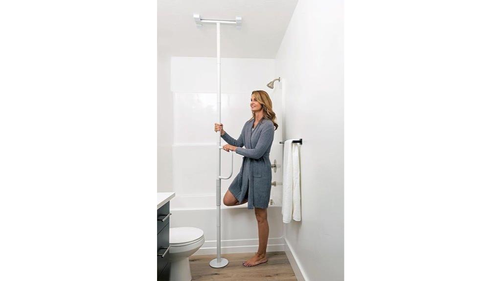 adjustable safety grab bar