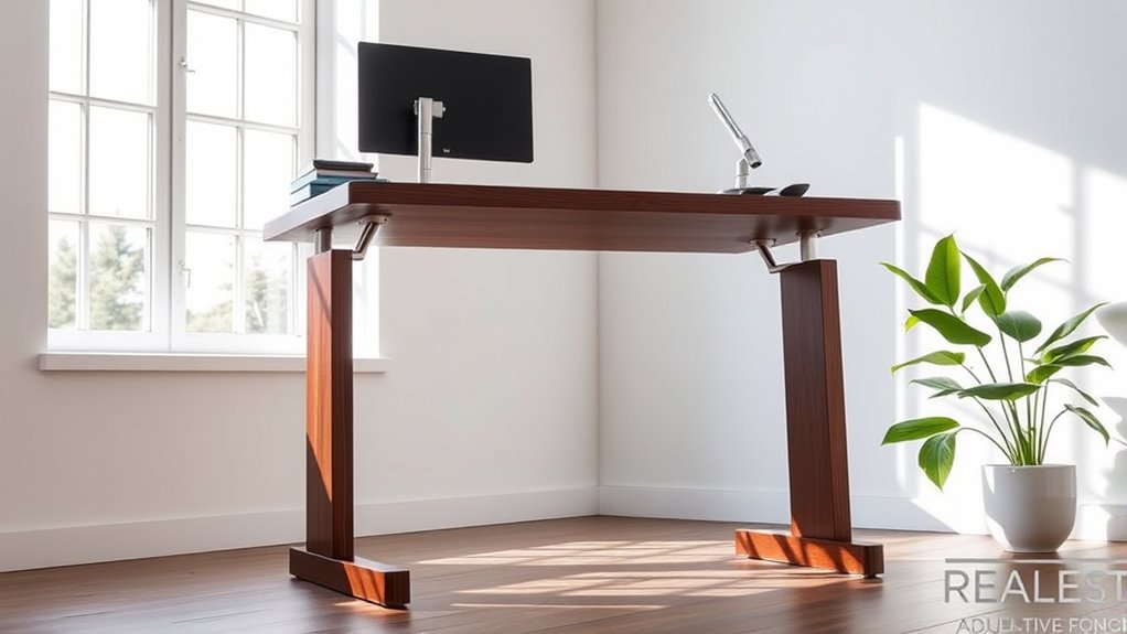 adjustable stable ergonomic features