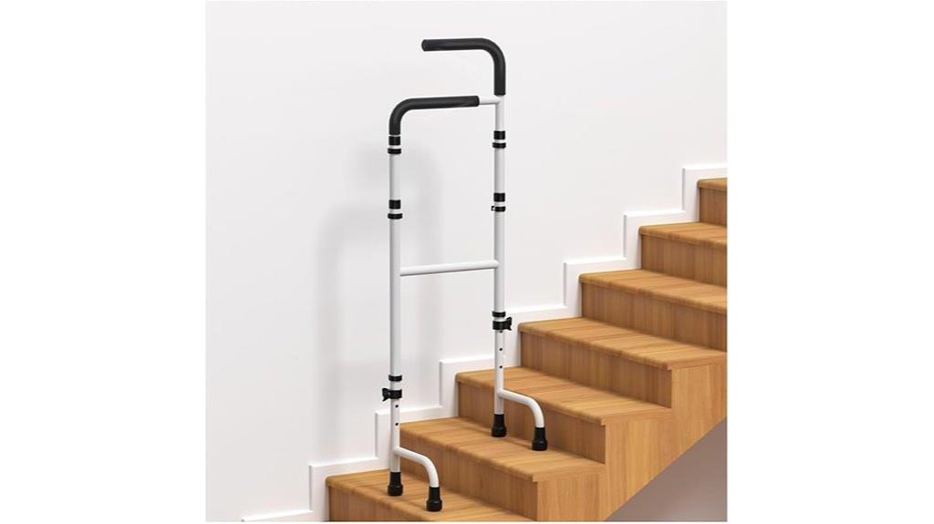 adjustable stair climbing cane