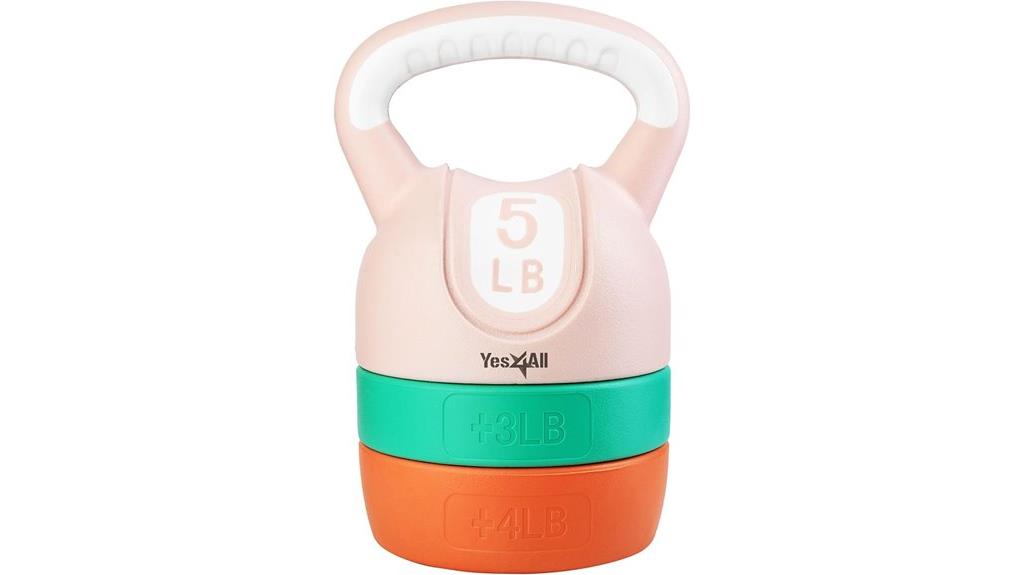 adjustable strength kettlebell set