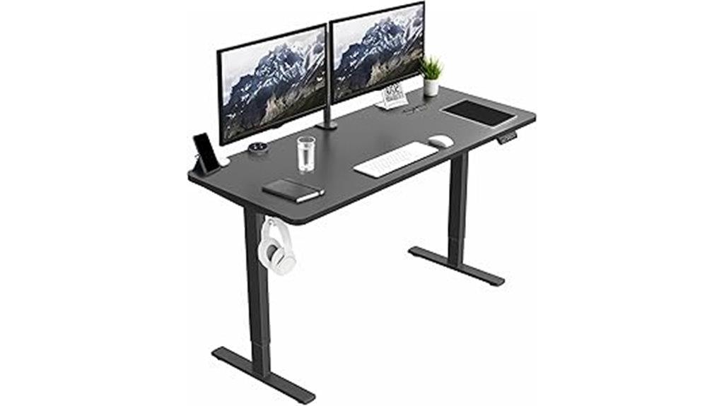 adjustable vivo standing desk