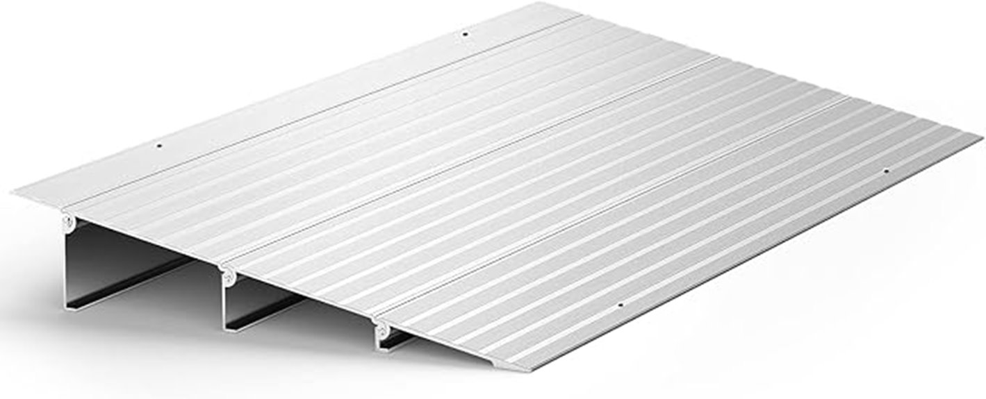 aluminum doorway wheelchair ramp