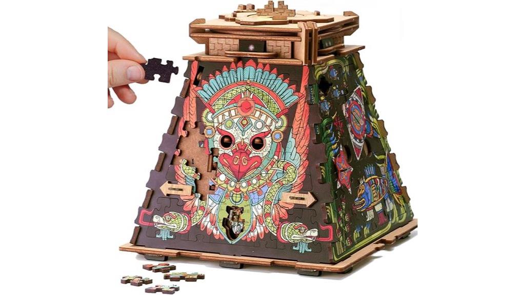 ancient pyramid puzzle box