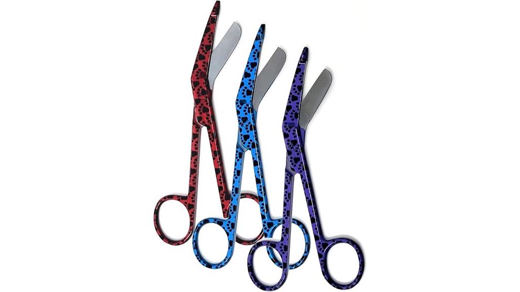 assorted medical bandage scissors
