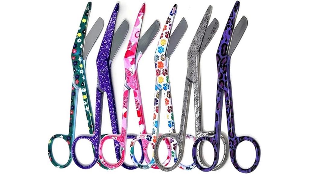 assorted medical scissors set