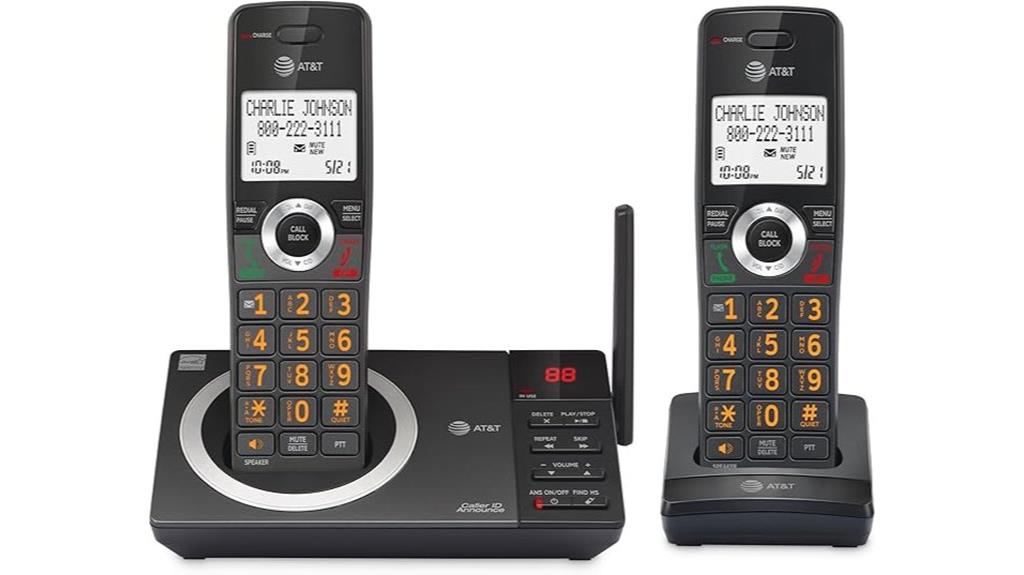 at t 2 handset phone