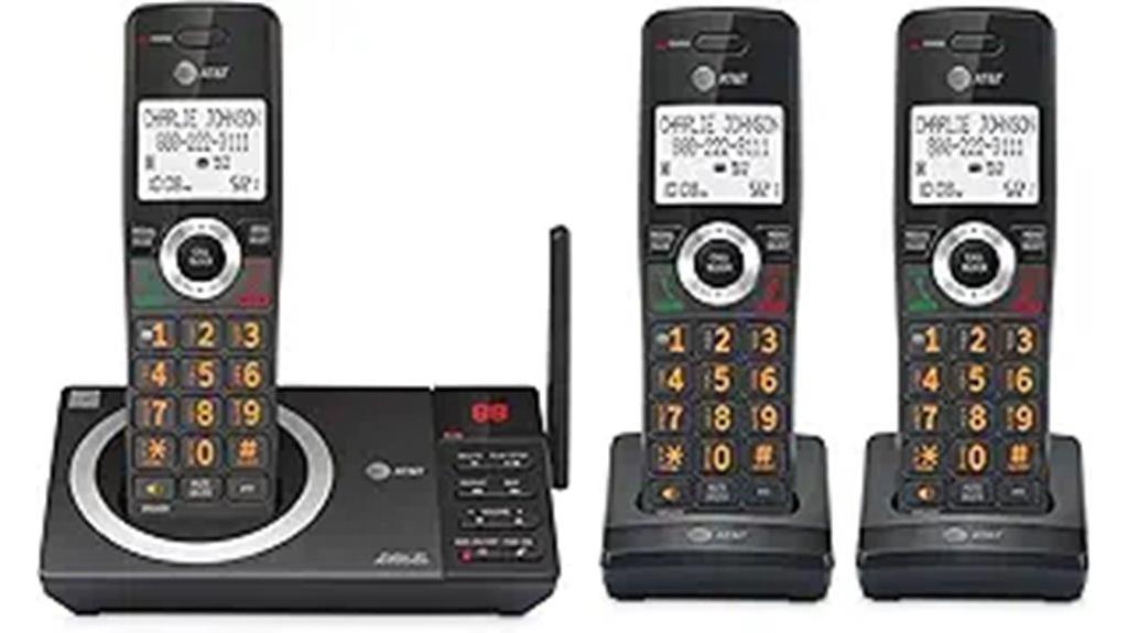 at t cordless phone system