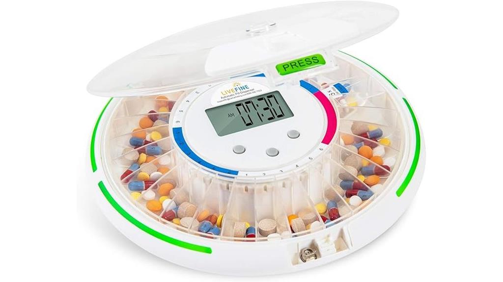 automatic 28 day pill organizer